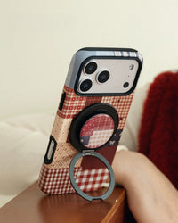 HERITAGE PATCHWORK NA MAGSAFE NA CASE NG TELEPONO