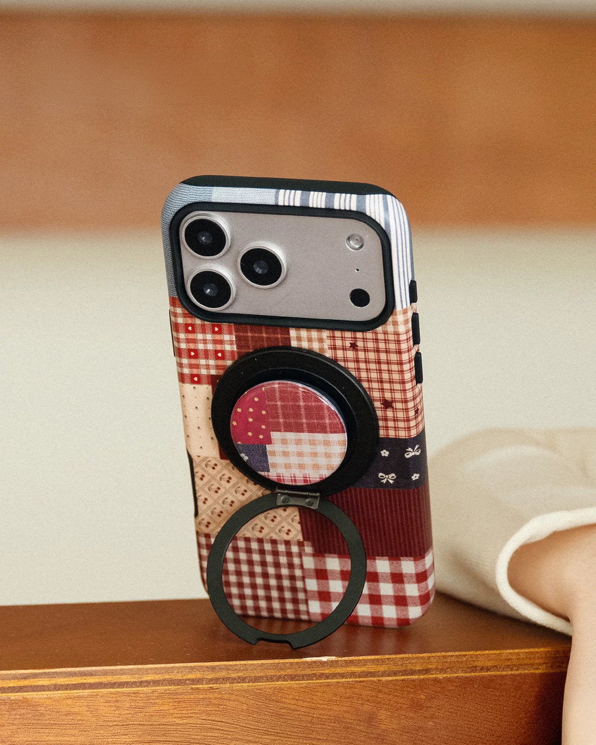 HERITAGE PATCHWORK NA MAGSAFE NA CASE NG TELEPONO