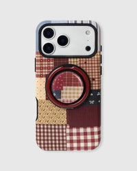 HERITAGE PATCHWORK NA MAGSAFE NA CASE NG TELEPONO