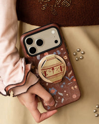 TERRACOTTA BLOOM NA MAGSAFE NA CASE NG TELEPONO