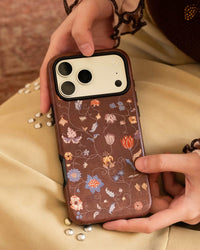 TERRACOTTA BLOOM NA MAGSAFE NA CASE NG TELEPONO