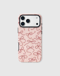 SCARLET BOW NA MAGSAFE NA CASE NG TELEPONO