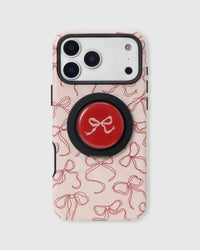 SCARLET BOW NA MAGSAFE NA CASE NG TELEPONO