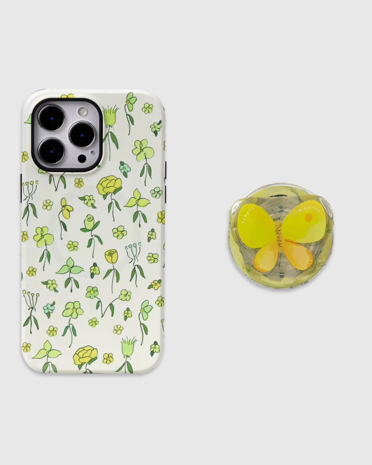 Butterfly Meadow Na Case Ng Telepono