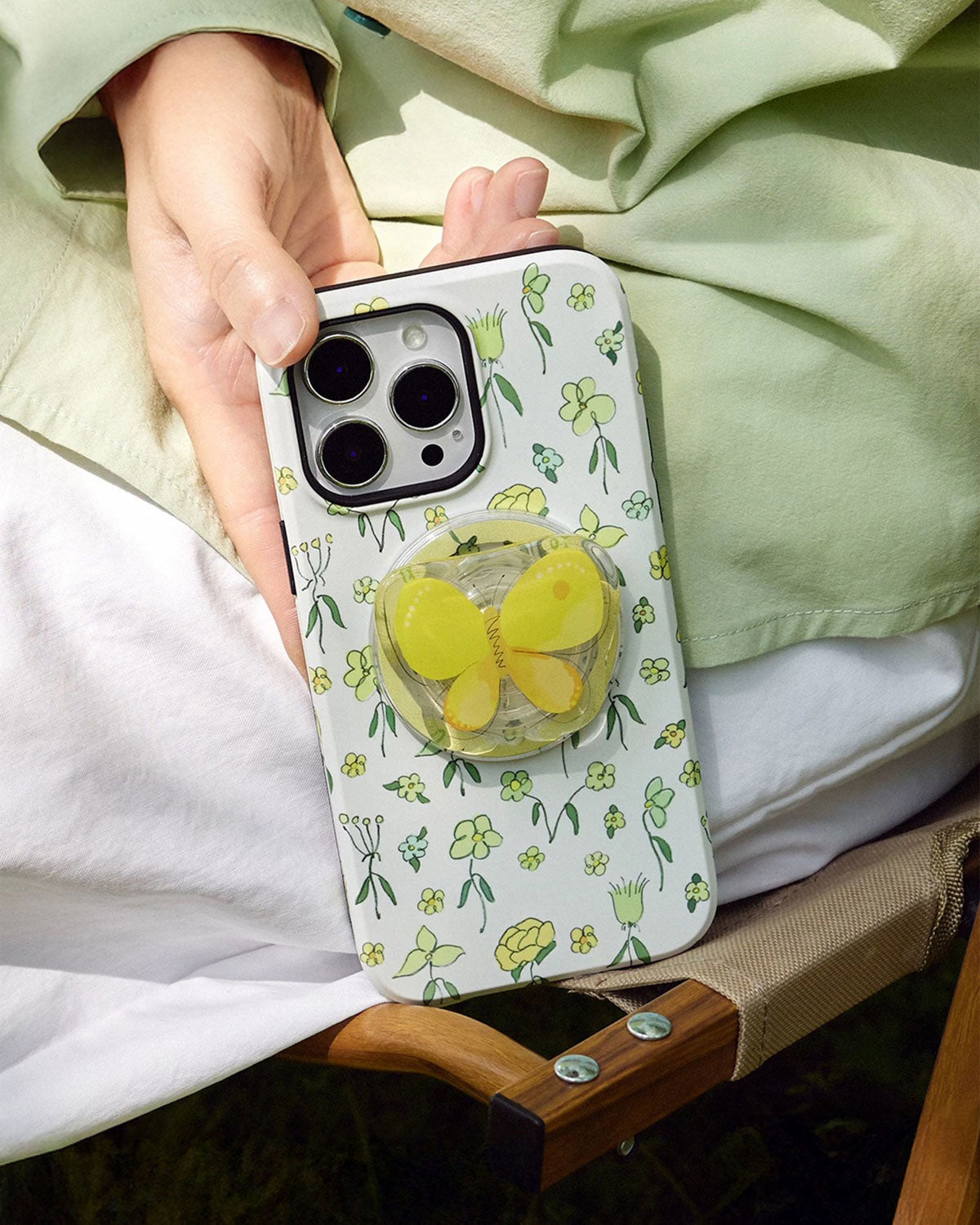 Butterfly Meadow Na Case Ng Telepono
