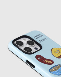 BREAKFAST DOODLES PHONE CASE
