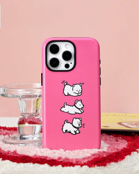 MASIGLANG PUP NA CASE NG TELEPONO