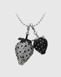 STRAWBERRY BEAD NECKLACE