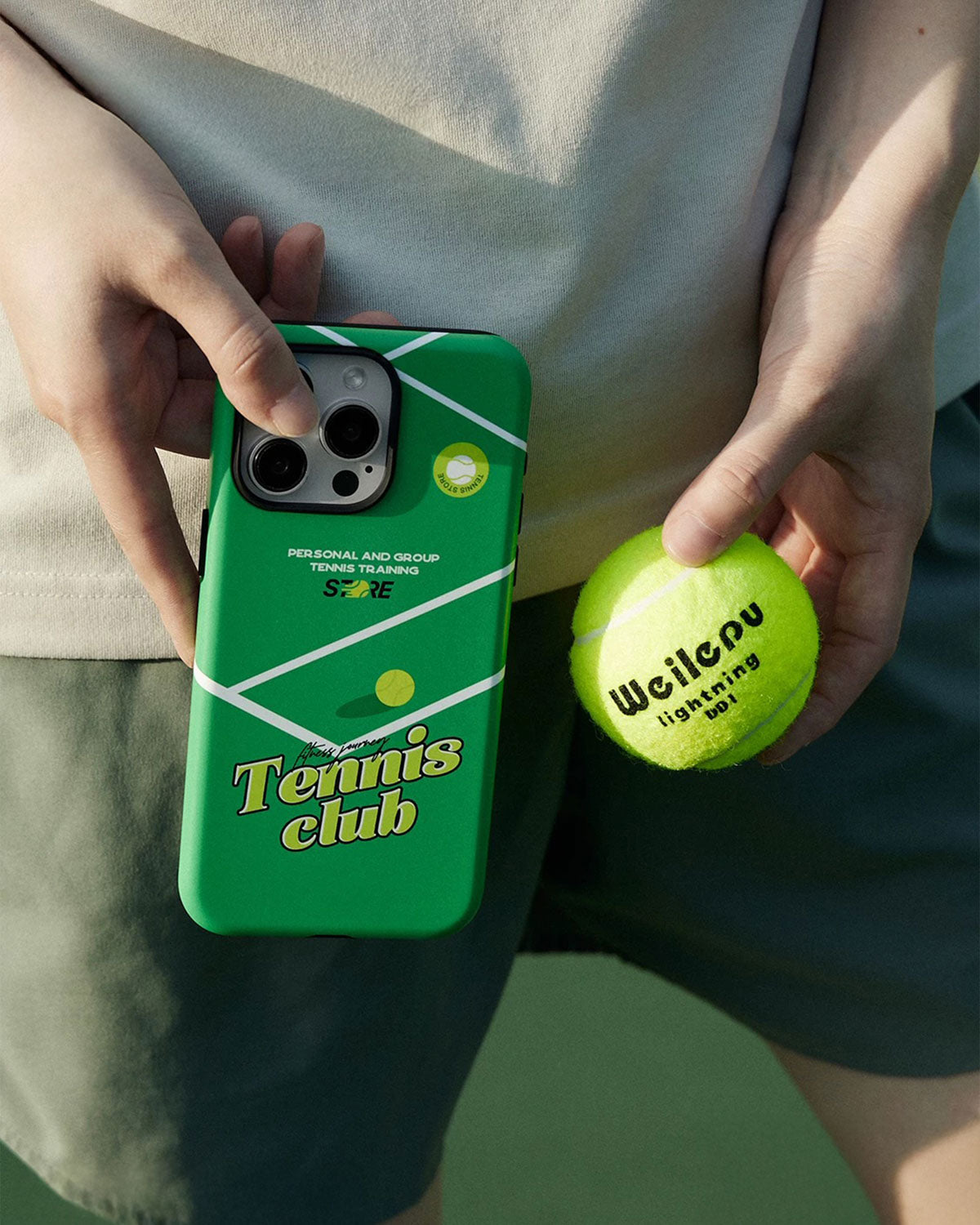 TENNIS CLUB NA CASE NG TELEPONO